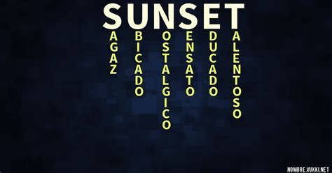 o que significa sunset